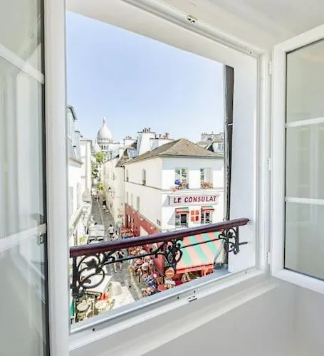 公寓 1bedroom Sacree Coeur Place Du Tertre Montmartre 巴黎